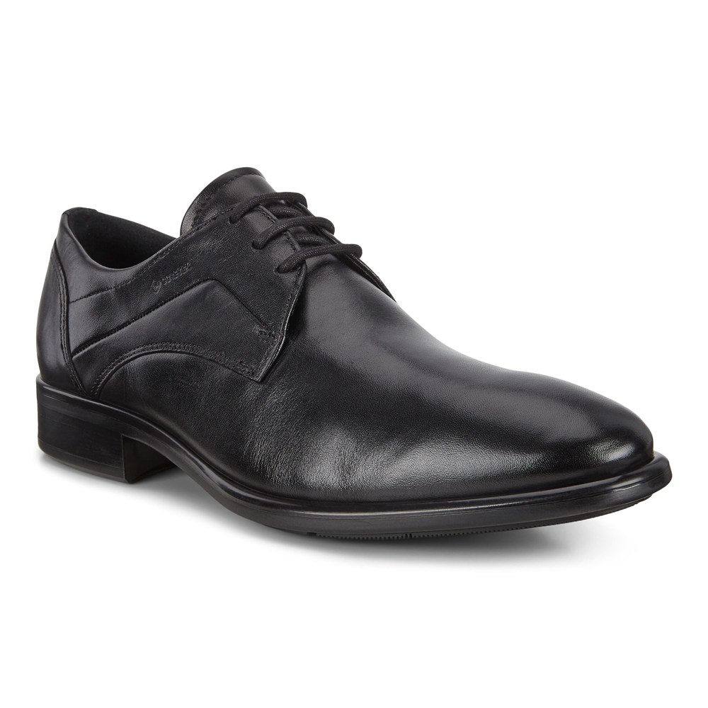 Zapatos Derby Hombre - ECCO Citytrays - Negros - APY346589